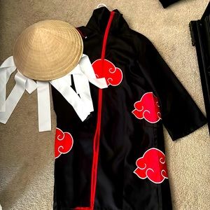 Akatsuki Cloak and handmade hat